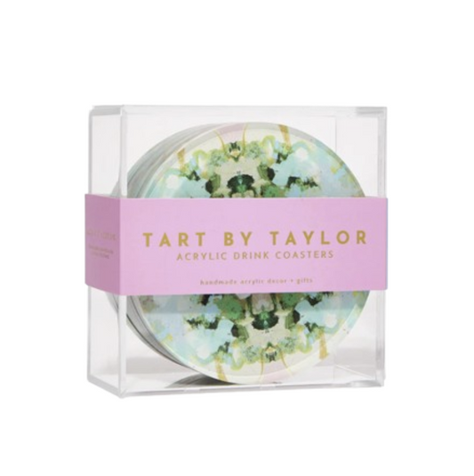 Nantucket Bloom Boxed Acrylic Coasters