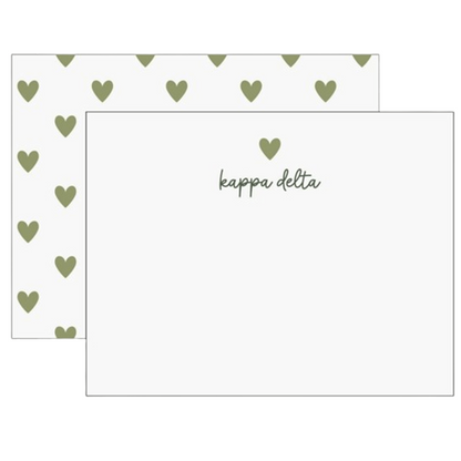 Sorority Heart Flat Notes