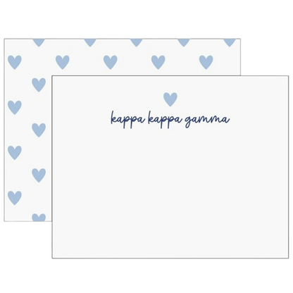 Sorority Heart Flat Notes