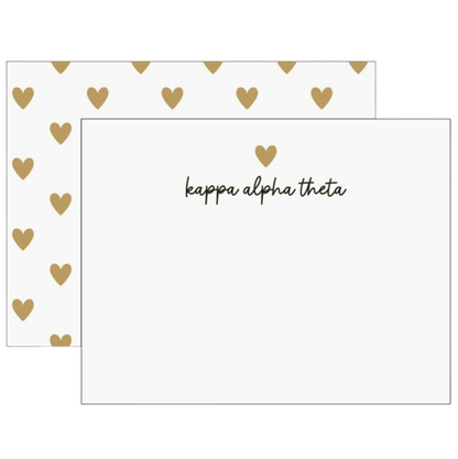 Sorority Heart Flat Notes