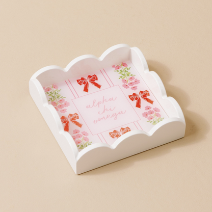 Sorority Scallop Trinket Tray