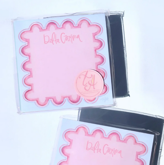 Sorority Watercolor Notepad