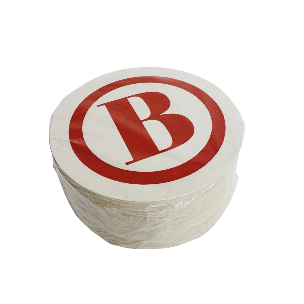 Initial Paper Coasters (Set of 50)