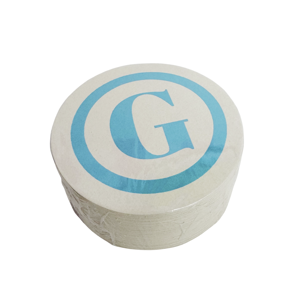Initial Paper Coasters (Set of 50)