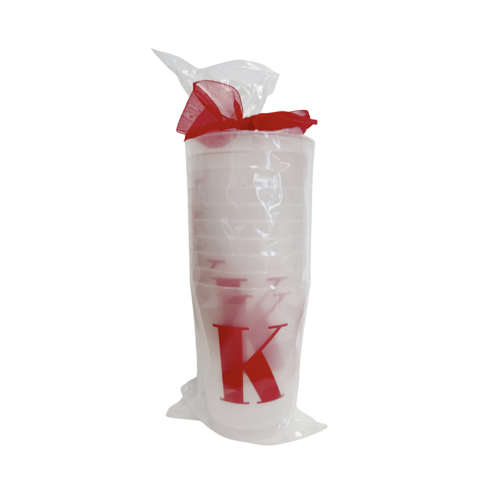 Color Initial Frost Flex Cups