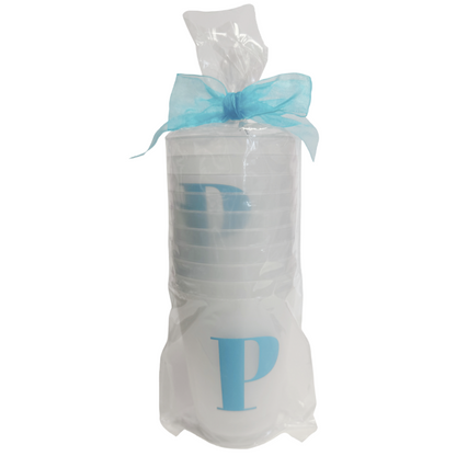 Color Initial Frost Flex Cups