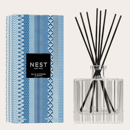 Nest Blue Cypress & Snow Reed Diffuser