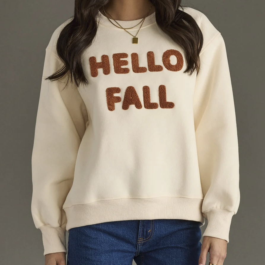 Hello Fall Crewneck Sweatshirt