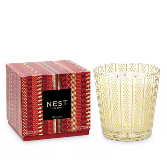 Nest Holiday 3-Wick Candle