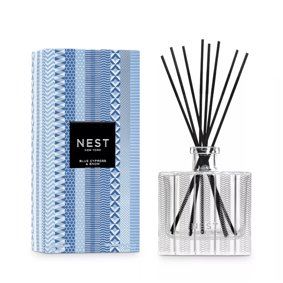 Nest Blue Cypress & Snow Reed Diffuser