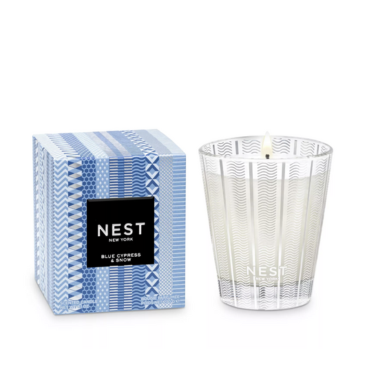 Nest 8.1oz Blue Cypress & Snow Candle