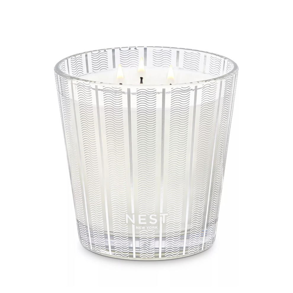 Nest 3-Wick Blue Cypress & Snow Candle