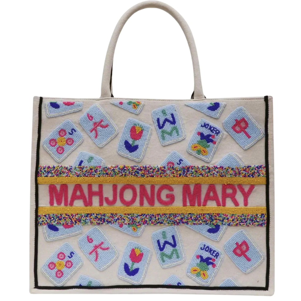 Tiana NY Beaded Tote – PAPER AFFAIR DALLAS Tiana NY Beaded Tote – PAPER AFFAIR DALLAS