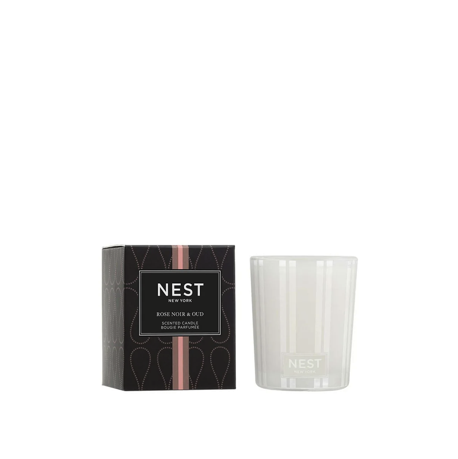 Nest Rose Noir & Oud Votive Candle (2 oz)
