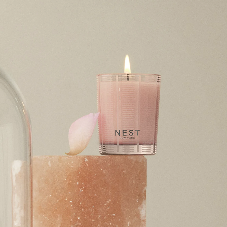 Nest Himalayan Salt & Rosewater Votive Candle (2 oz)