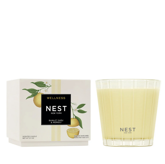 Nest 3-Wick Sunlit Yuzu & Neroli Candle (21.2 oz)