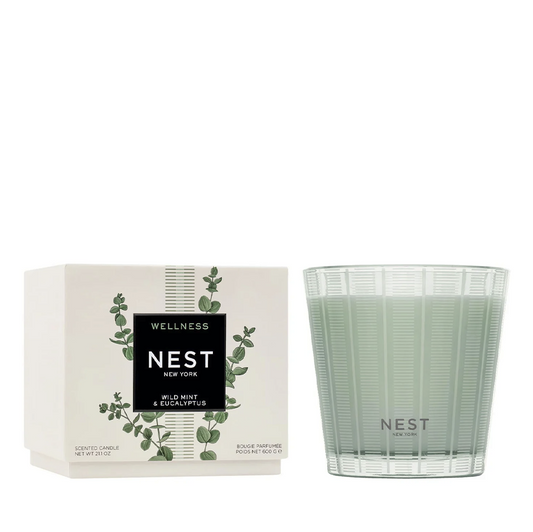 Nest 3-Wick Wild Mint & Eucalyptus Candle (21.2 oz)