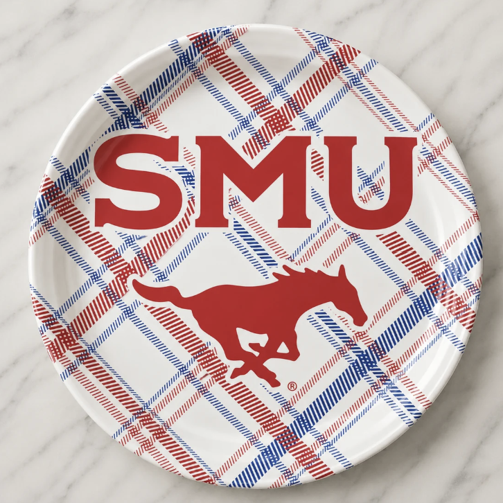 SMU Paper Dinner Plates