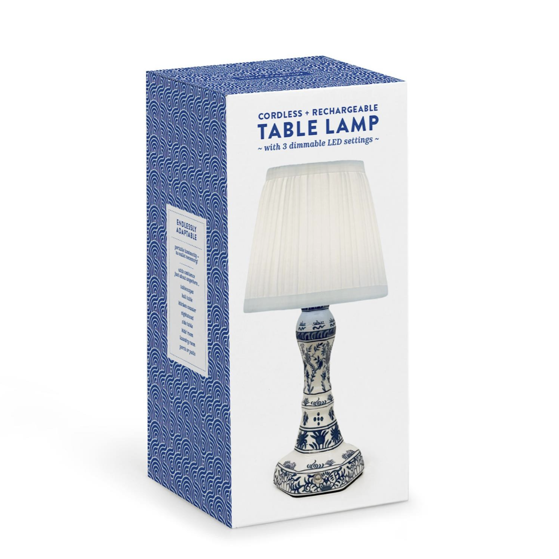 Cordless Chinoiserie Table Lamp