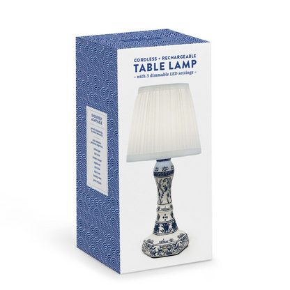 Cordless Chinoiserie Table Lamp