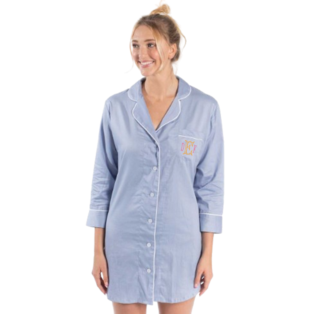 Button Down Sleep Shirt