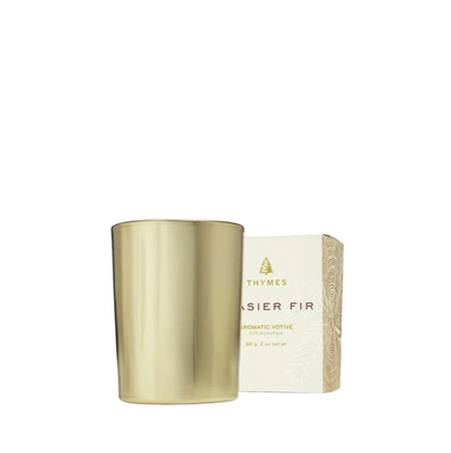 Frasier Fir Gold Votive