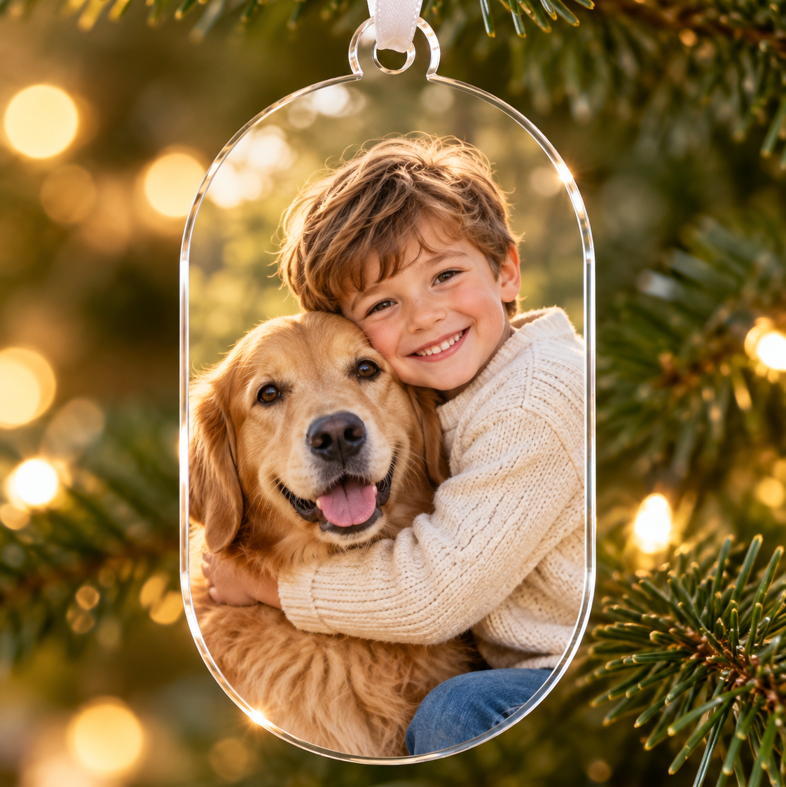 Design Your Own Photo Holiday Ornament