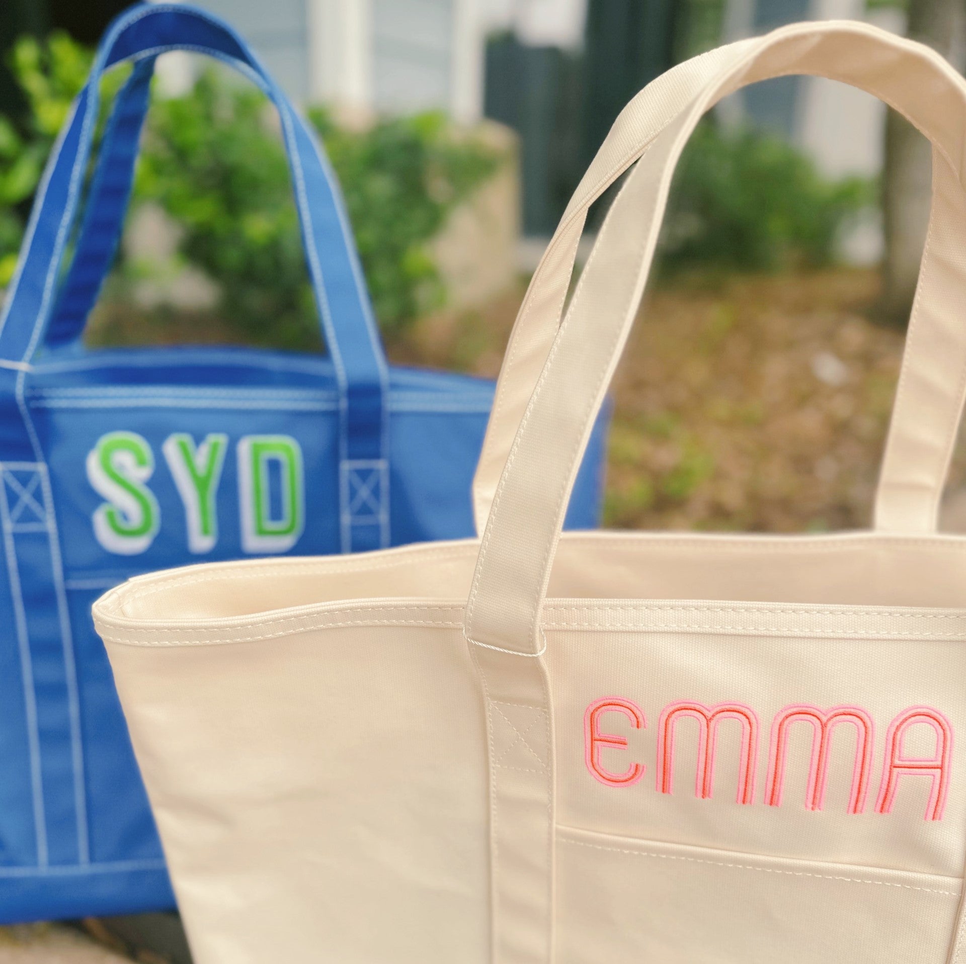 TRVL Coated Canvas Maxi Tote – PAPER AFFAIR DALLAS