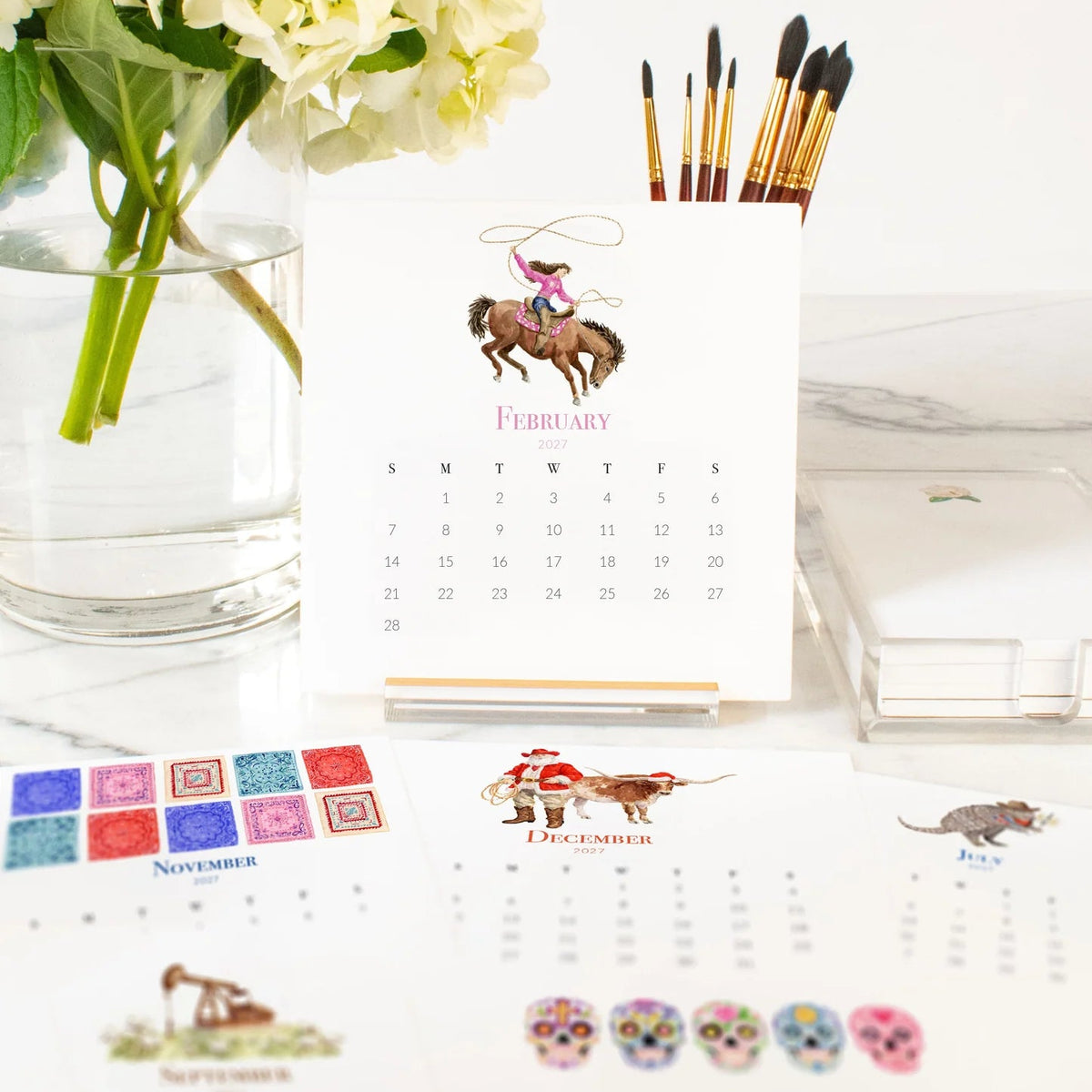 2027 Texas Calendar Refill