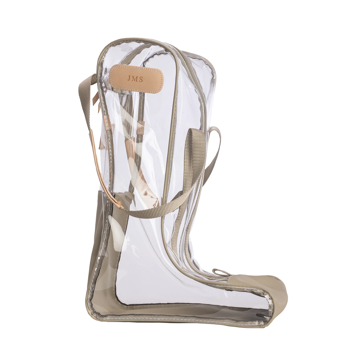 Jon Hart Clear Tall Boot Bag