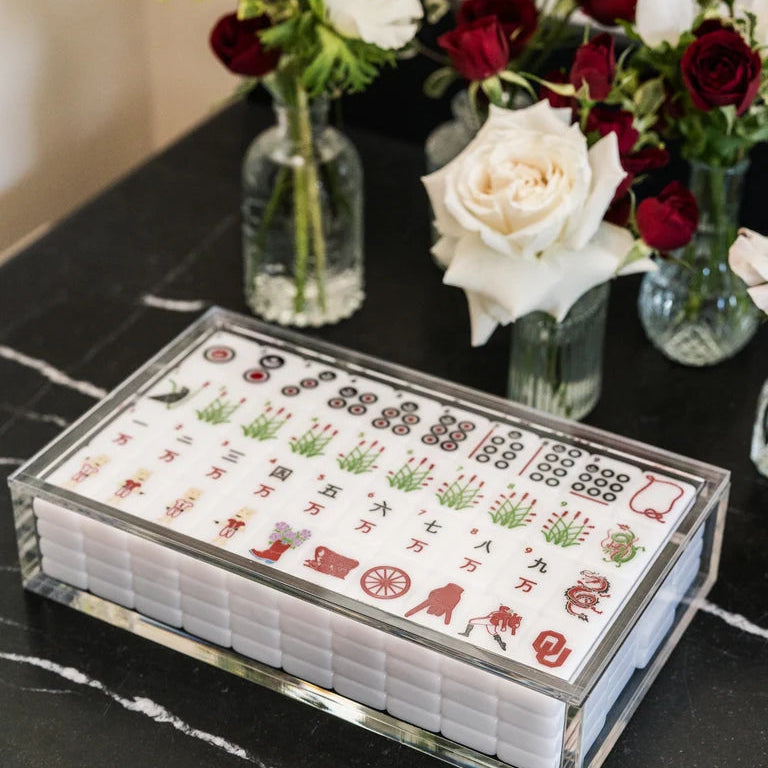 University of Oklahoma Mahjong Tiles