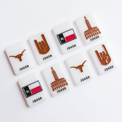 University of Texas Mahjong Tiles