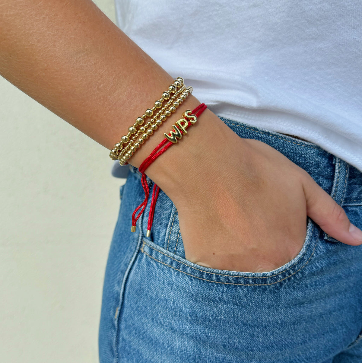 Collegiate Cord Bracelet