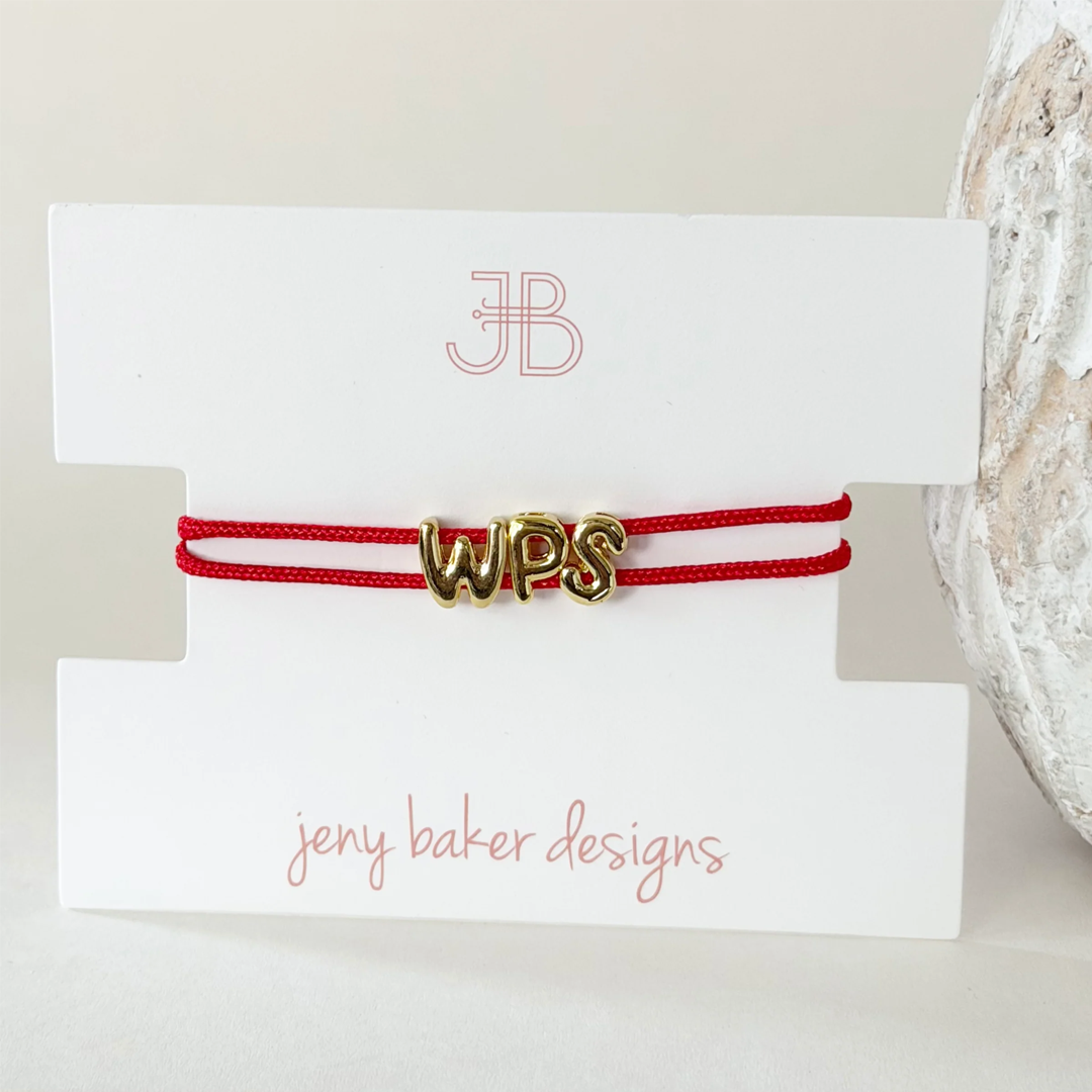 Collegiate Cord Bracelet