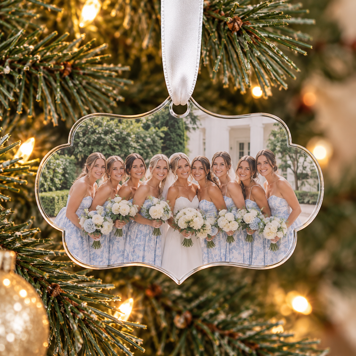 Design Your Own Photo Holiday Ornament