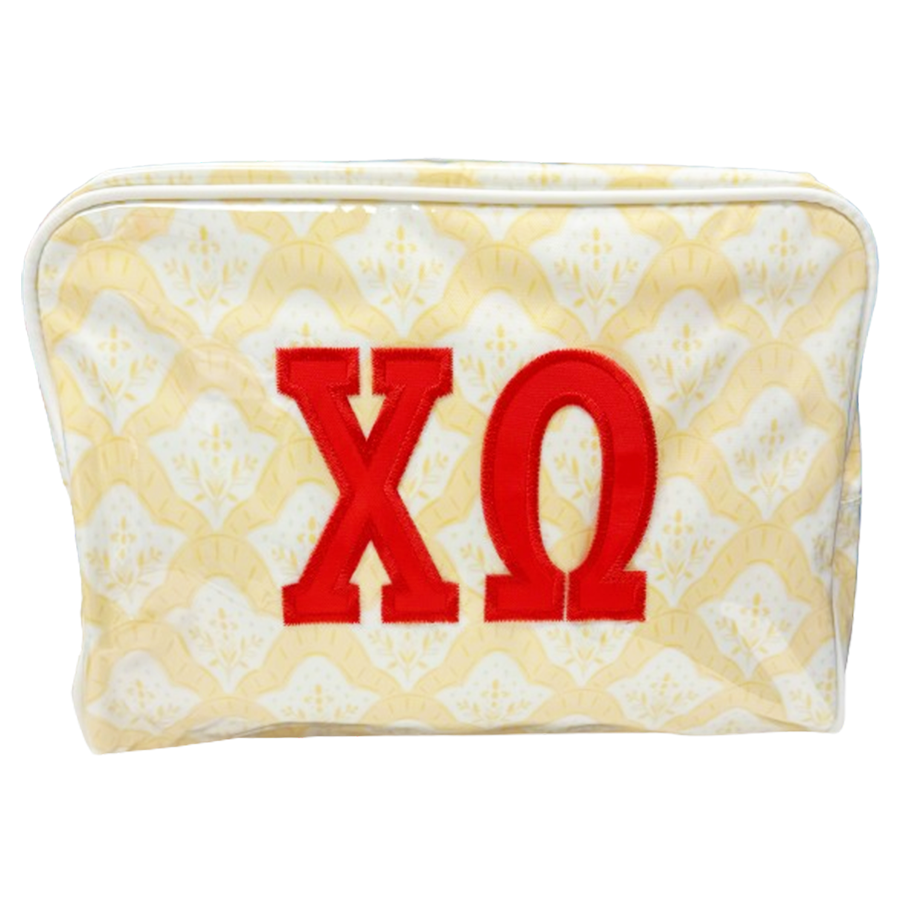 Sorority Coated Applique Bag