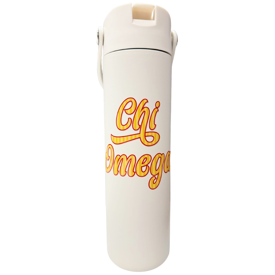 Varsity Stripe Sorority Water Bottle