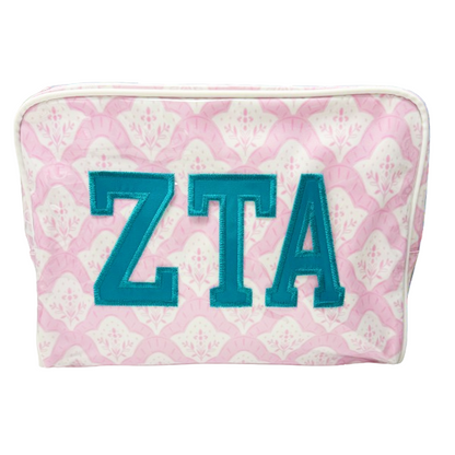 Sorority Coated Applique Bag