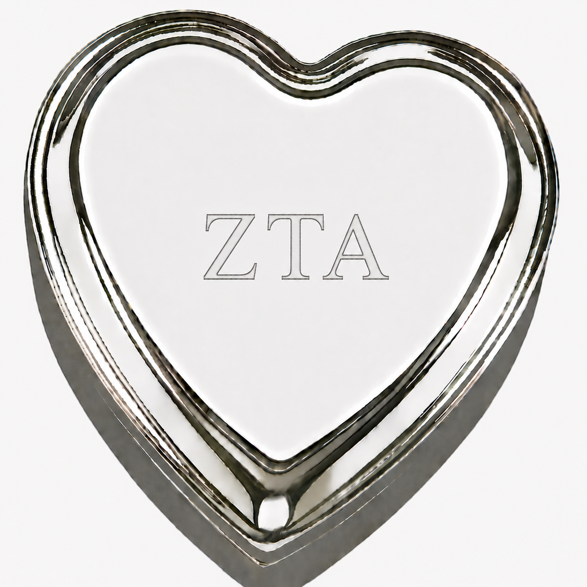 Silver Sorority Pin Box