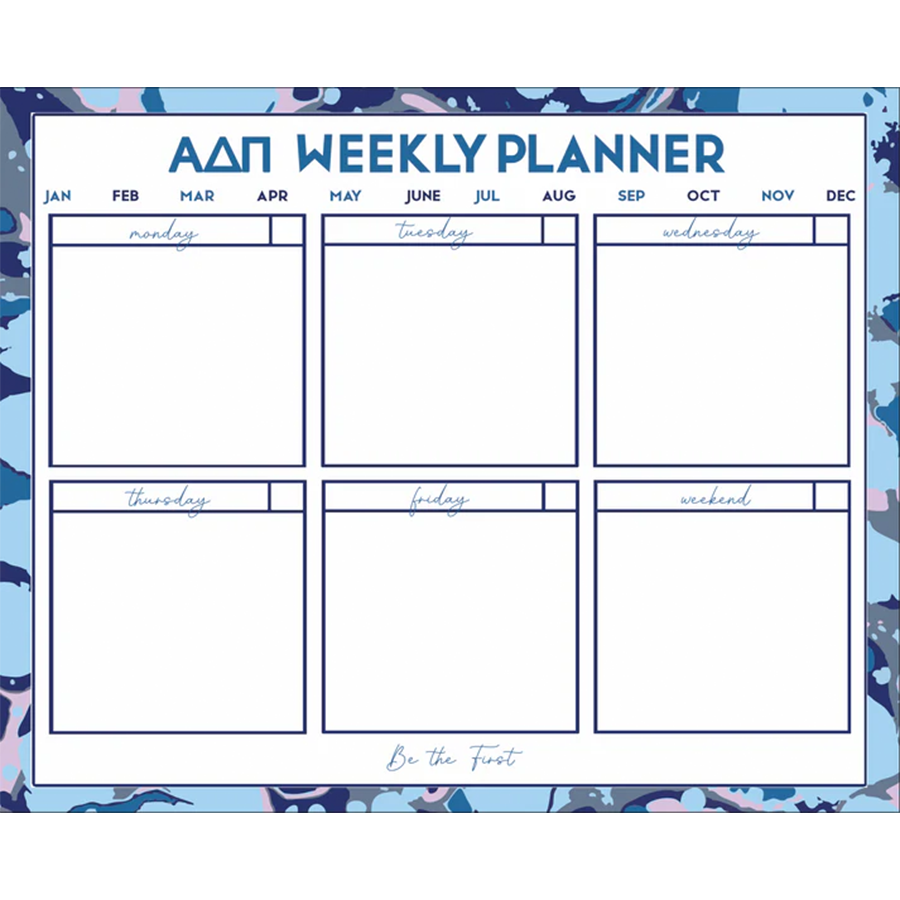 COMING SOON! Sorority Desk Planner