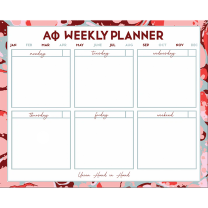 COMING SOON! Sorority Desk Planner