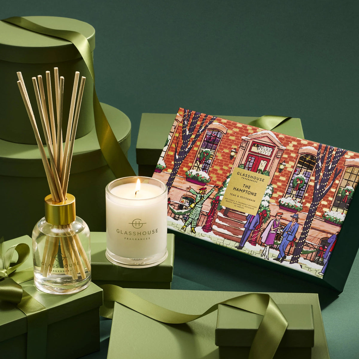 The Hamptons Home Fragrance Gift Set