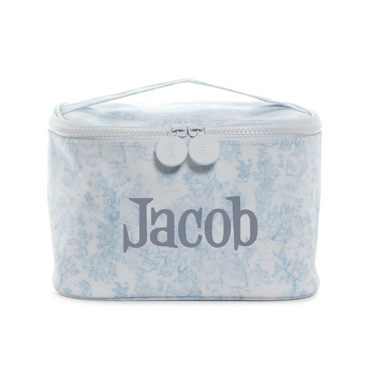 Kit Case - Blue Bunny Toile