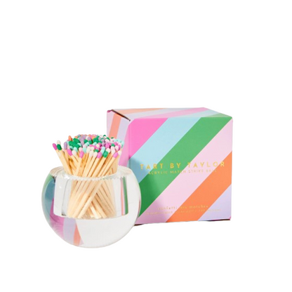 Confetti Round Acrylic Match Striker