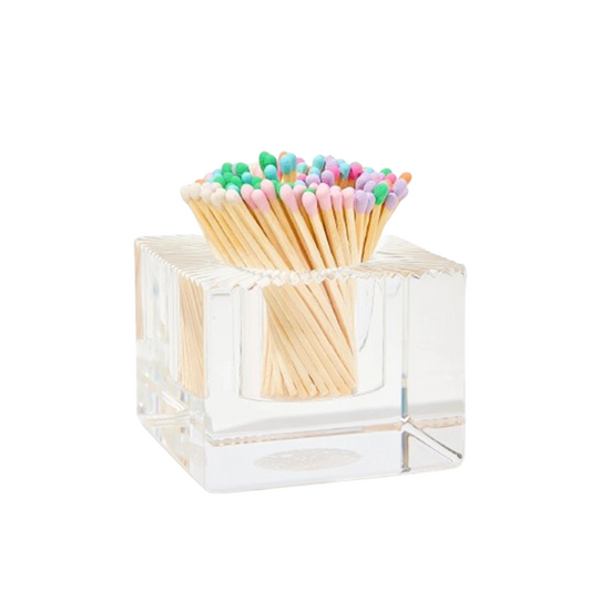 Confetti Square Acrylic Match Striker