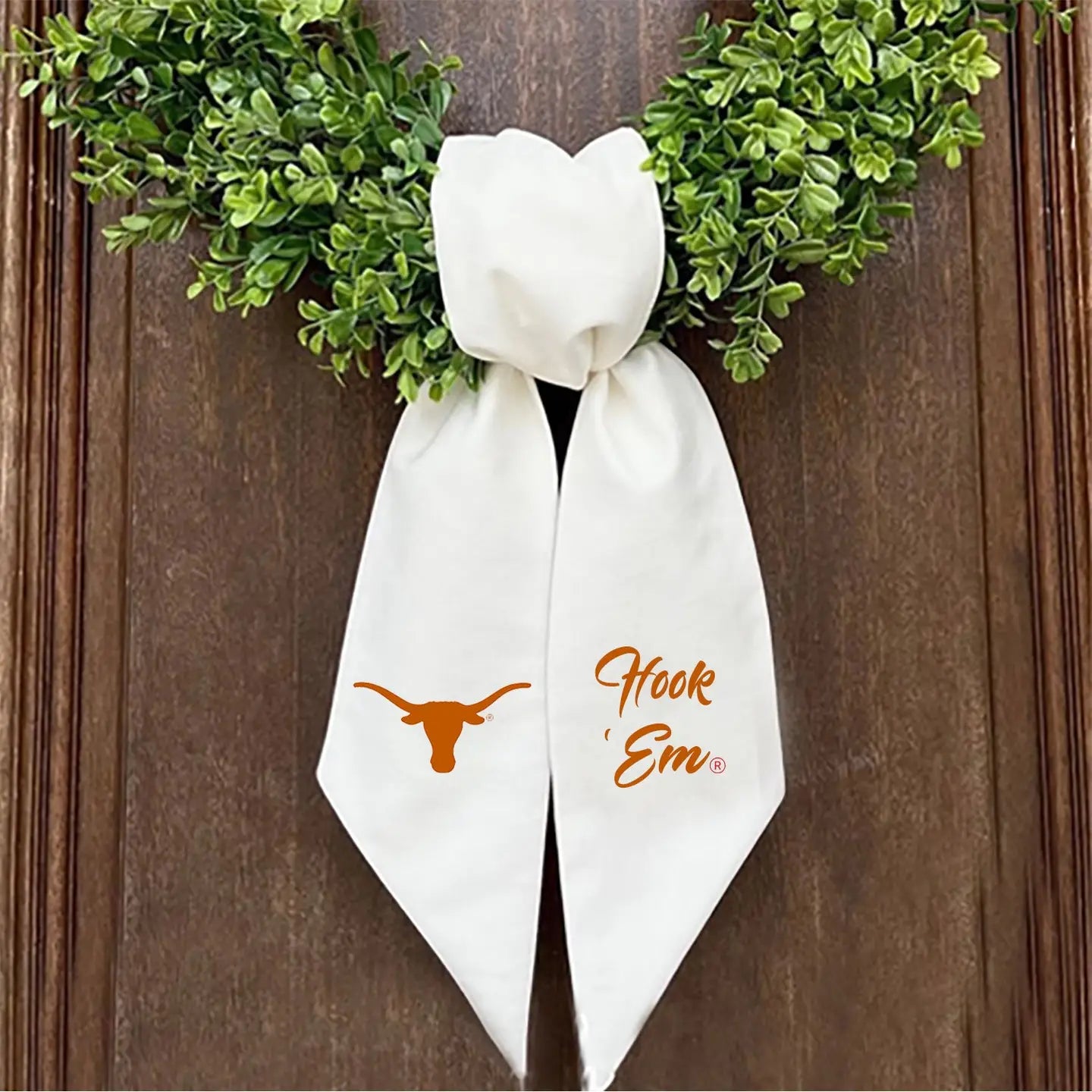 UT Embroidered Wreath Sash