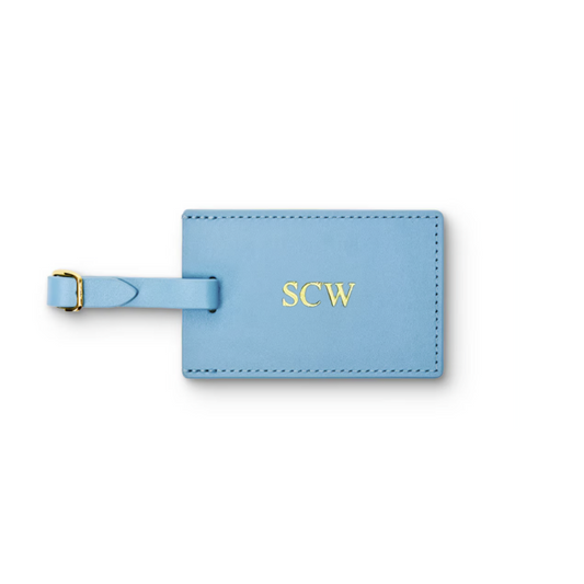 Archie Leather Luggage Tag