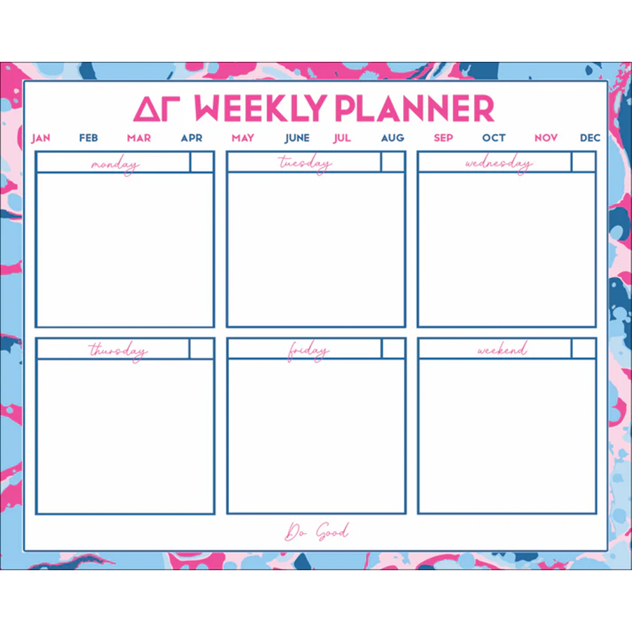 COMING SOON! Sorority Desk Planner
