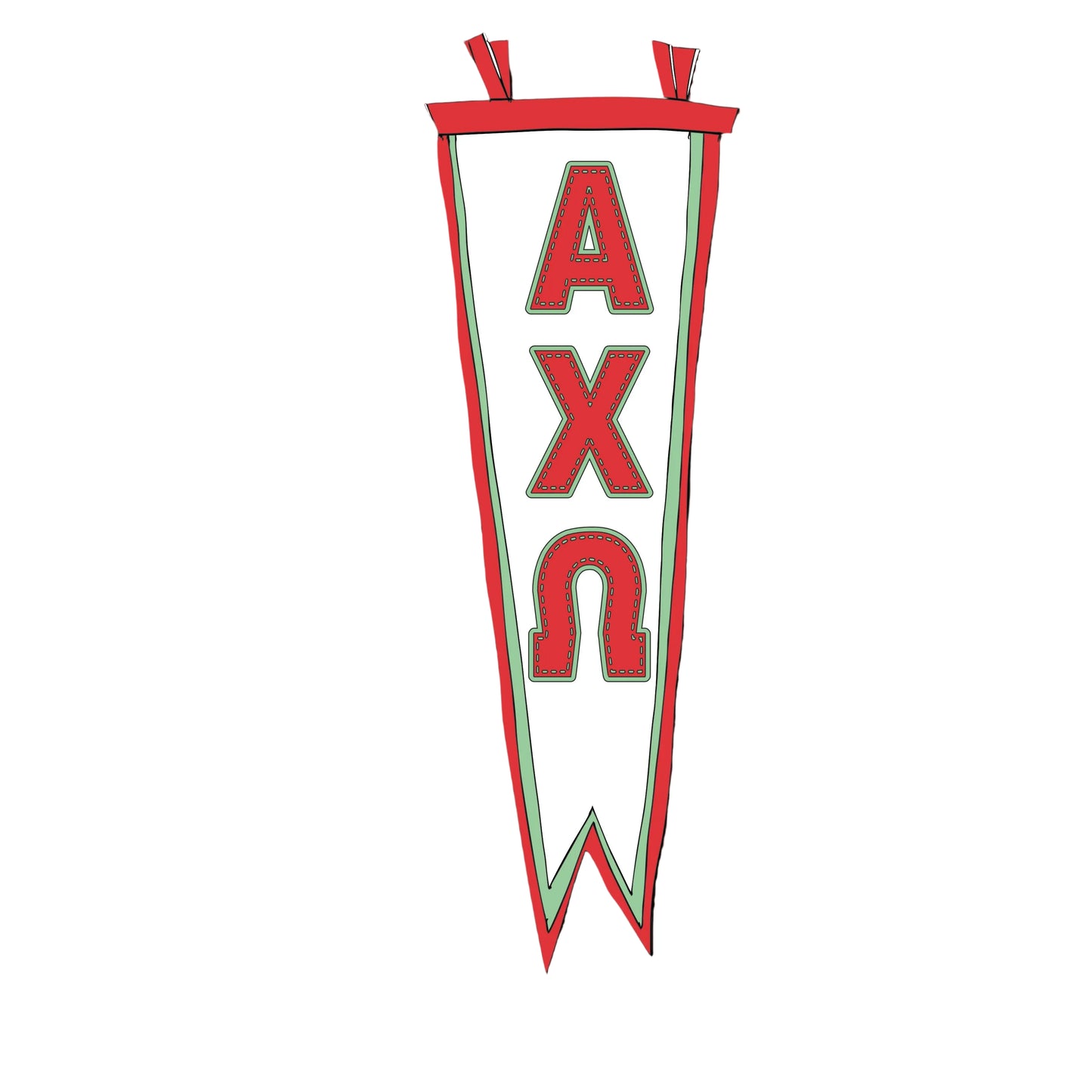 COMING SOON! Sorority Pennant Flag