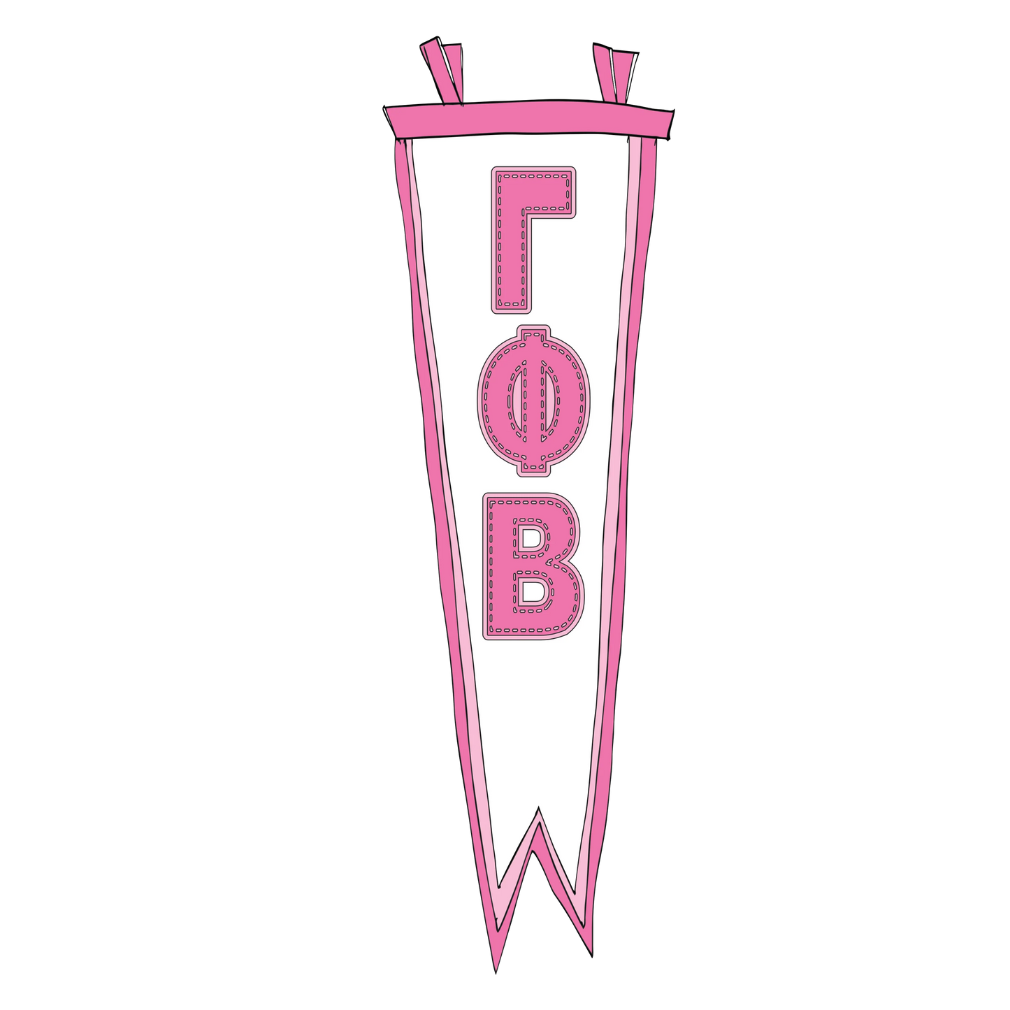 COMING SOON! Sorority Pennant Flag